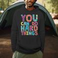 You Can Do Hard Things School Student Teachers Men Hoodie, novelty gifts, funny gifts You Can Do Hard Things School Student Teachers Men Hoodie, novelty gifts, funny gifts