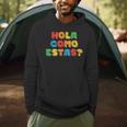 Hola Como Estas Spanish Teacher Fiesta Party Banners Men Hoodie, novelty gifts, funny gifts Hola Como Estas Spanish Teacher Fiesta Party Banners Men Hoodie, novelty gifts, funny gifts