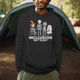 Inclusion Isn't Scary SLP Halloween Costume Sped Teacher Men Hoodie, novelty gifts, funny gifts