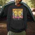 Interventionist Teacher Groovy Coquette Bow Back To School Men Hoodie, novelty gifts, funny gifts