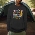 It's Beautiful Day For Learning Teacher Students Girls Boys Men Hoodie, novelty gifts, funny gifts