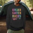 KINDERGARTEN ROCKS Teacher Crew Rock Star Kinder Team Men Hoodie, novelty gifts, funny gifts KINDERGARTEN ROCKS Teacher Crew Rock Star Kinder Team Men Hoodie, novelty gifts, funny gifts
