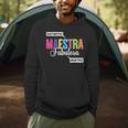 Maestra Fabulosa Bilingual Spanish Espanol Teacher School Men Hoodie, novelty gifts, funny gifts