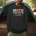 Math The Only Subject That Counts Cute Teacher Educator Men Hoodie, novelty gifts, funny gifts Math The Only Subject That Counts Cute Teacher Educator Men Hoodie, novelty gifts, funny gifts