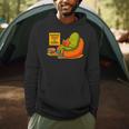 Pickle Reading Books Bookworm Teacher Librarian Kids Retro Men Hoodie, novelty gifts, funny gifts Pickle Reading Books Bookworm Teacher Librarian Kids Retro Men Hoodie, novelty gifts, funny gifts