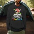 Pirate Teacher Halloween Skull Adult Men Hoodie, novelty gifts, funny gifts Pirate Teacher Halloween Skull Adult Men Hoodie, novelty gifts, funny gifts