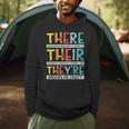 There Their They’Re Grammar Joke For English Teacher Student Men Hoodie, novelty gifts, funny gifts There Their They’Re Grammar Joke For English Teacher Student Men Hoodie, novelty gifts, funny gifts