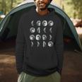 Space Science Student Teacher Leonard Moon Phases Men Women Kids Men Hoodie, novelty gifts, funny gifts