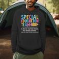 Special Education Team Definition Retro Ed Team Crew Teacher Men Hoodie, novelty gifts, funny gifts