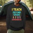 I Teach Second Grade Superheroes Teacher Superhero Men Hoodie, novelty gifts, funny gifts I Teach Second Grade Superheroes Teacher Superhero Men Hoodie, novelty gifts, funny gifts