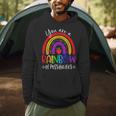 Teacher You Are a Rainbow Of Possibilities Funny Men Hoodie, novelty gifts, funny gifts