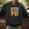 My Teacher Survived 100 Days Of Me 100th Day Of School Kids Men Hoodie, novelty gifts, funny gifts My Teacher Survived 100 Days Of Me 100th Day Of School Kids Men Hoodie, novelty gifts, funny gifts