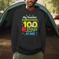 My Teacher Survived 100 Days Of Me Men Hoodie, novelty gifts, funny gifts My Teacher Survived 100 Days Of Me Men Hoodie, novelty gifts, funny gifts