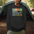 Think Like A Proton Stay Positive Science Teacher Men Hoodie, novelty gifts, funny gifts Think Like A Proton Stay Positive Science Teacher Men Hoodie, novelty gifts, funny gifts