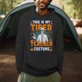 This Is My Tired Teacher Costume Halloween Costumes Men Hoodie, novelty gifts, funny gifts