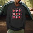 TK Is My Jam Transitional Kindergarten TK Teacher Strawberry Men Hoodie, novelty gifts, funny gifts