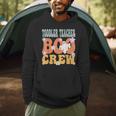 Toddler Teacher Boo Crew Ghost Groovy Halloween For Women Men Hoodie, novelty gifts, funny gifts