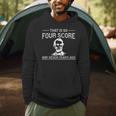 History Teacher Joke Four Score & Seven Years Men Hoodie, novelty gifts, funny gifts History Teacher Joke Four Score & Seven Years Men Hoodie, novelty gifts, funny gifts