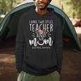 I Have Two Titles Teacher And Mom I Rock Them Both Floral Men Hoodie, novelty gifts, funny gifts I Have Two Titles Teacher And Mom I Rock Them Both Floral Men Hoodie, novelty gifts, funny gifts