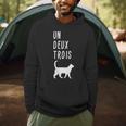 Un Deux Trois Cat Shirt French Teacher Men Hoodie, novelty gifts, funny gifts