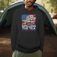 US History Teacher Boston Spilling The Tea Since 1773 Men Hoodie, novelty gifts, funny gifts