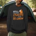 Will Trade Students For Candy Halloween Costume Teacher Men Hoodie, novelty gifts, funny gifts Will Trade Students For Candy Halloween Costume Teacher Men Hoodie, novelty gifts, funny gifts