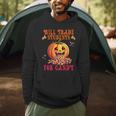 Will Trade Students For Candy Teacher Cute Halloween Pumpkin Men Hoodie, novelty gifts, funny gifts Will Trade Students For Candy Teacher Cute Halloween Pumpkin Men Hoodie, novelty gifts, funny gifts