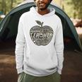 Apple Camoflauge Clothing Camo Student Teacher Cute School Men Hoodie, novelty gifts, funny gifts