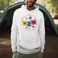 Autism Awareness Shirt Periodic Puzzle Science Teacher Men Women Kids Men Hoodie, novelty gifts, funny gifts