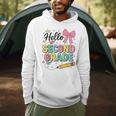 Cute Hello Second Grade Back To School Coquette Teacher Girl Men Hoodie, novelty gifts, funny gifts Cute Hello Second Grade Back To School Coquette Teacher Girl Men Hoodie, novelty gifts, funny gifts
