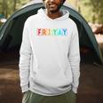 Happy Fri Yay Teacher Friday Men Hoodie, novelty gifts, funny gifts