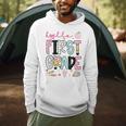 Hello First Grade Teacher Coquette Pencil Bow Back To School Men Hoodie, novelty gifts, funny gifts