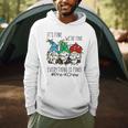 It's Fine We'Re Fine Gnome Pre-K Teacher Christmas Light For Men Women Men Hoodie, novelty gifts, funny gifts