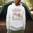 Kindergarten Boo Crew Halloween Floral Ghost Kinder Teacher Men Hoodie, novelty gifts, funny gifts Kindergarten Boo Crew Halloween Floral Ghost Kinder Teacher Men Hoodie, novelty gifts, funny gifts