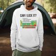 Can I Lick It Periodic Table Chart Science Teacher Men Hoodie, novelty gifts, funny gifts