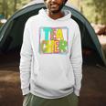 Neon Retro Teacher Cute Teacher Team New Teacher Back To Sch Men Hoodie, novelty gifts, funny gifts