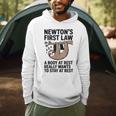 Newtons First Law Physics Jokes Science Teacher Men Hoodie, novelty gifts, funny gifts Newtons First Law Physics Jokes Science Teacher Men Hoodie, novelty gifts, funny gifts