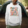 Retro PE Teacher What Are We Doing Today School Coach Women Men Hoodie, novelty gifts, funny gifts Retro PE Teacher What Are We Doing Today School Coach Women Men Hoodie, novelty gifts, funny gifts