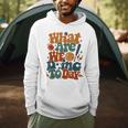 Retro PE Teacher What Are We Doing Today School Coach Women Men Hoodie, novelty gifts, funny gifts