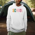 School Psychologist Rainbow Psychology Teacher Men Hoodie, novelty gifts, funny gifts