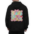 100 Days Of School Preppy 100th Day Of School Teacher Kids Men's Hoodie Back Print, trending gift