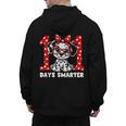 100 Days Smarter 101st Day School Dalmatian Dog Teacher Kids Men's Hoodie Back Print, trending gift 100 Days Smarter 101st Day School Dalmatian Dog Teacher Kids Men's Hoodie Back Print, trending gift