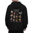 12 Day Of History Teacher Christmas Social Studies Student Men's Hoodie Back Print, History Teacher Gifts, trending gift