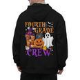 4th Grade Boo Crew Teacher Student Halloween Costume Men's Hoodie Back Print, 4th Grade Teacher Gifts, trending gift
