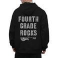 4th GRADE Rocks Teacher Rockstars I Teach Ready To Rock Men's Hoodie Back Print, 4th Grade Teacher Gifts, trending gift
