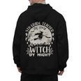 5th Grade Teacher By Day Witch By Night Halloween Men's Hoodie Back Print, trending gift