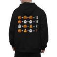 6 7 Meme 67 Halloween Order Of Operations Math Teacher Men's Hoodie Back Print, trending gift