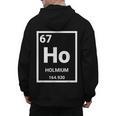 6 7 Meme Science Teacher Chemistry Holmium Men's Hoodie Back Print, Science Teacher Gifts, trending gift