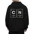 67 Meme Teacher Science Periodic Table Six Seven Men's Hoodie Back Print, Science Teacher Gifts, trending gift