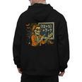 67 Teacher Halloween Skeleton Six Seven Meme Math Men's Hoodie Back Print, trending gift
